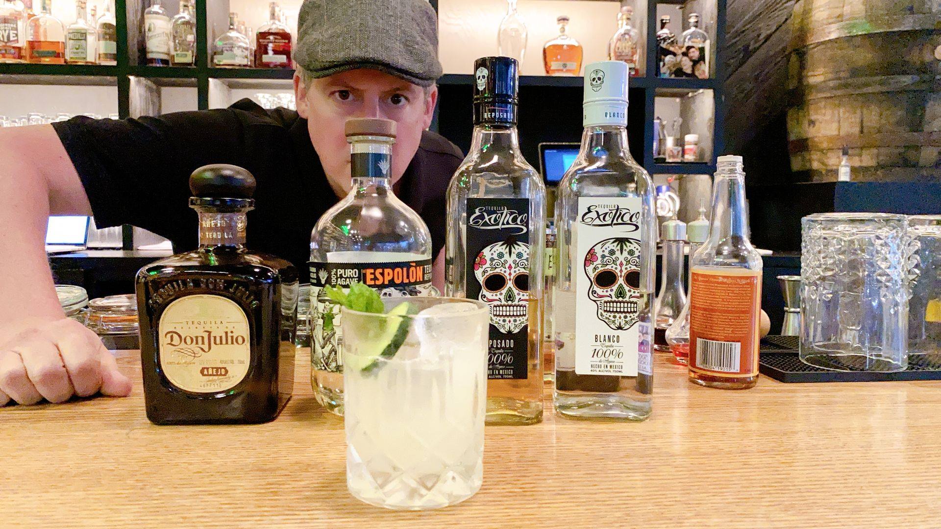 Tequila Tasting & Cocktail Class with Kevin Barrett at Dram and Draught