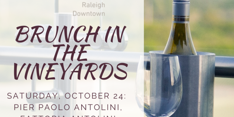 Saturday, Oct. 24 – Noon: Brunch in the Vineyards