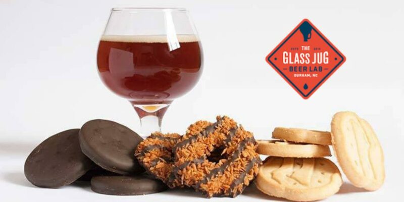 Saturday, Jan. 23 – Saturday, Jan. 30: The Glass Jug Beer Lab’s Girl Scout Cookies & Beer Pairing