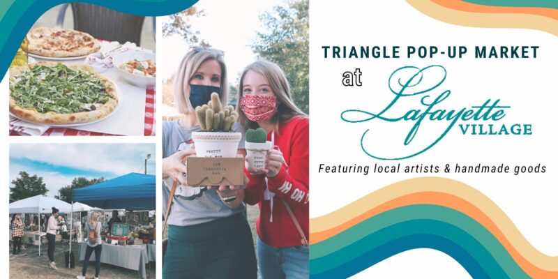 Triangle Pop Up at Lafayette Village