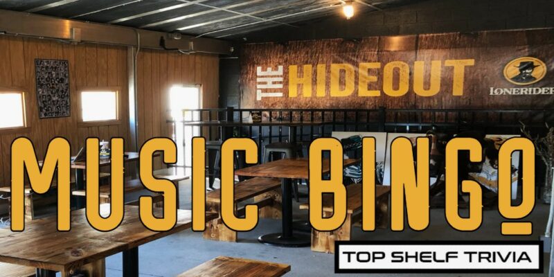 Lonerider Music Bingo