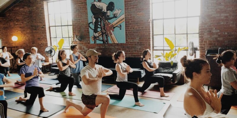 Yoga at Transfer Co. Food Hall