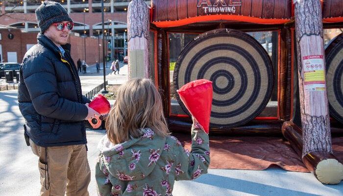 Flannels and Frost Downtown Raleigh