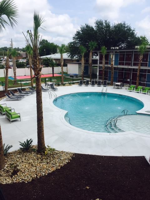 Pool at Mother Earth Motor Lodge