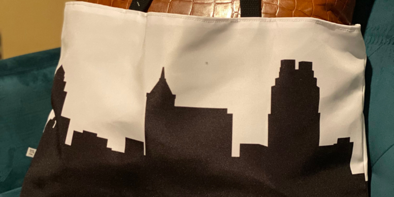 Raleigh Skyline Bags and Gifts - Vivians Denim Bar - Weekender Tote