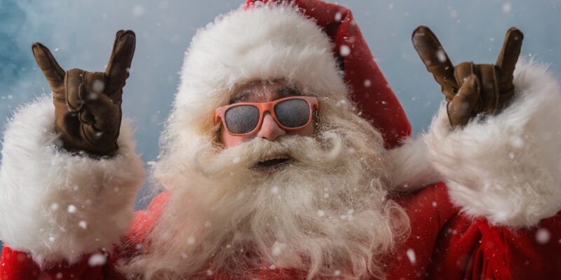Santa sunglasses