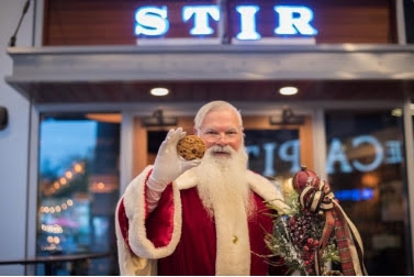 Cookies with Santa at STIR Raleigh