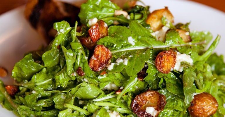 Tazza Kitchen Crunchy Potato and Arugula Salad