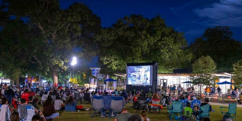 First Friday Pop Up Movie