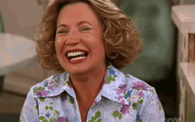 Kitty Forman Laughing Gif