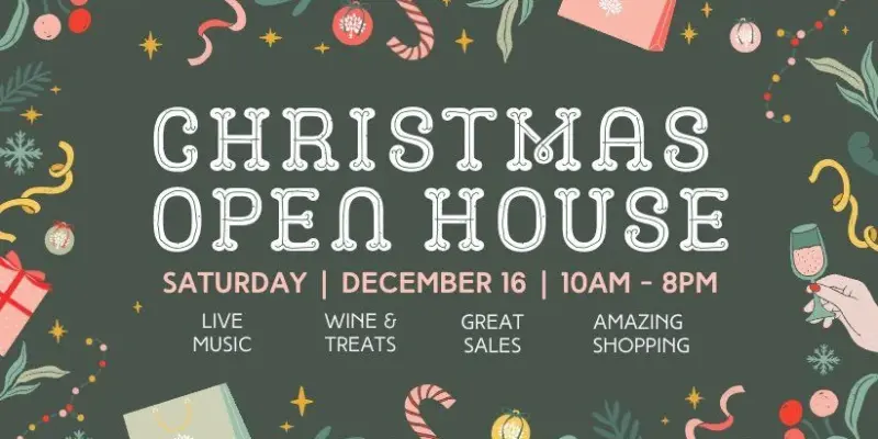 Painted Trees Christmas Open House