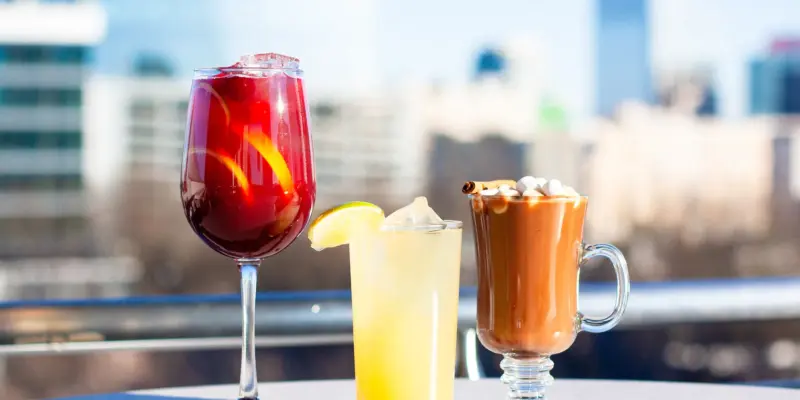 Willard Rooftop Dry January Drinks