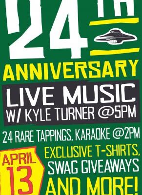 Flying Saucer Anniversary Party