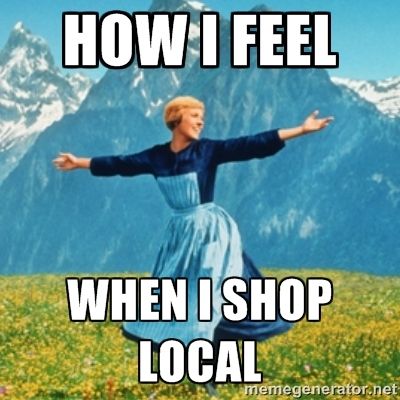 Shop Local Meme
