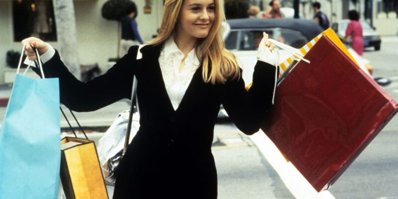 Cher From Clueless Shopping