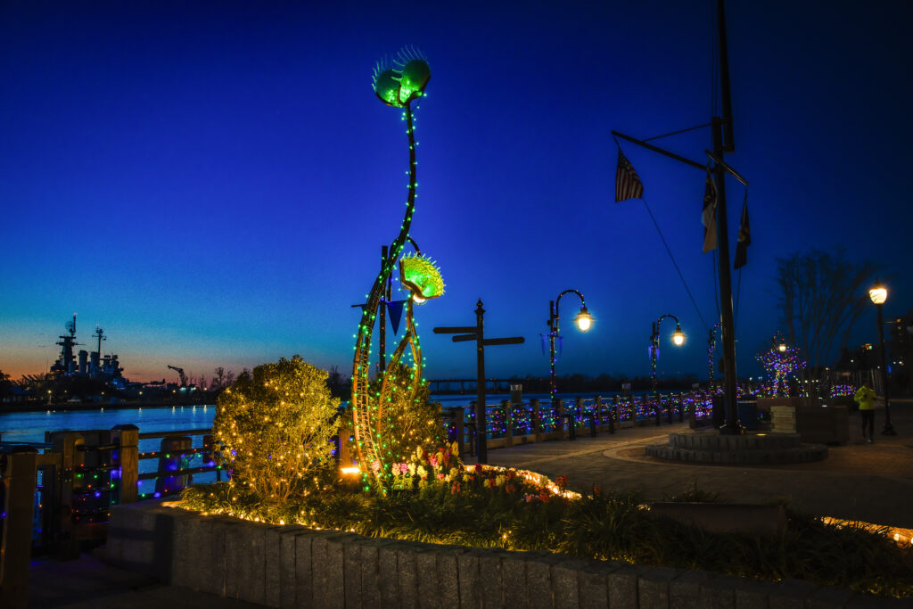 Holidays on Water in Wilmington - Riverfront Lights