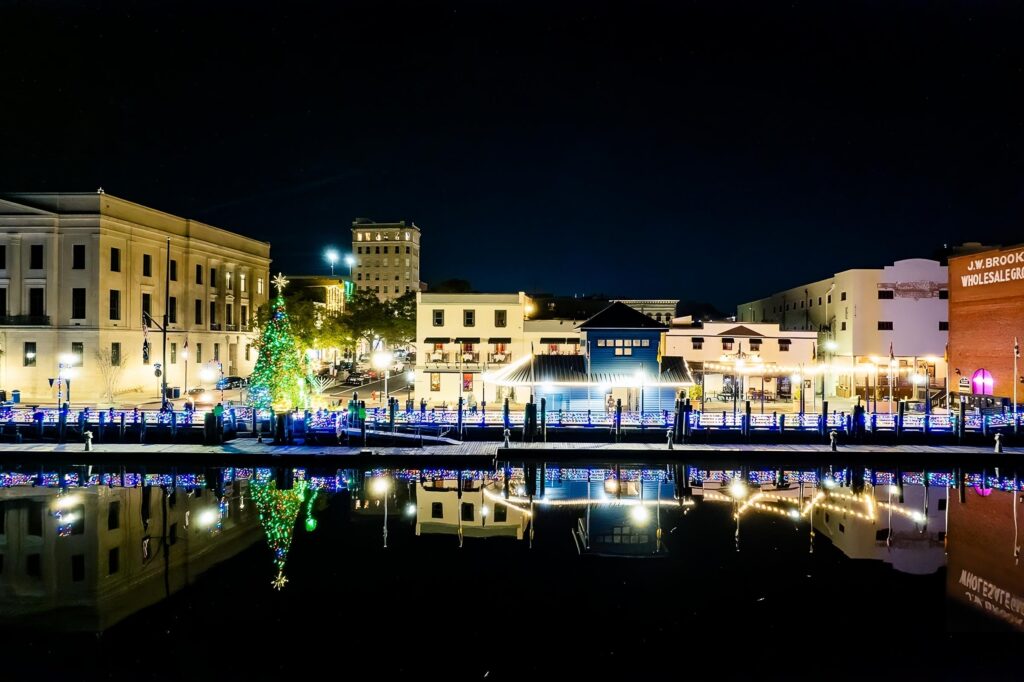 Holidays on Water in Wilmington - Riverfront Christmas Tree