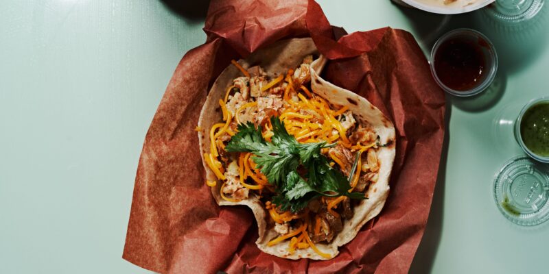 Little Rey's Potato Breakfast Taco (Photo Credit: Andrew Thomas Lee)