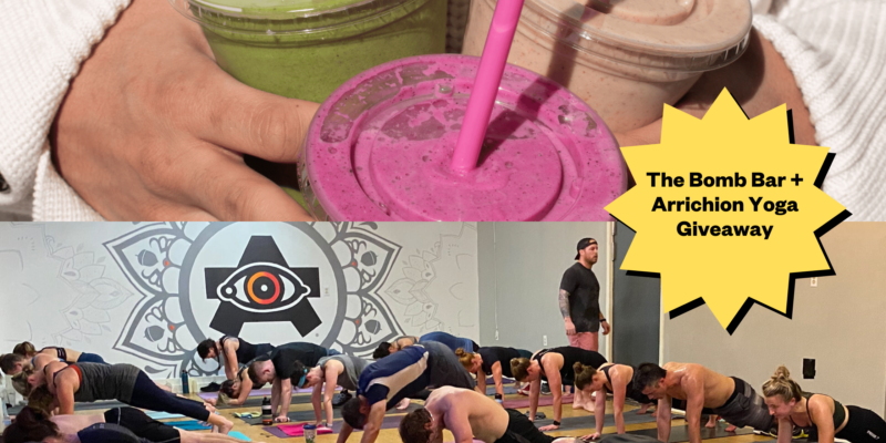Bomb Bar + Arrichion Yoga Giveaway 2025