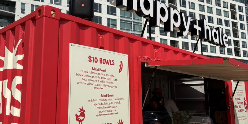 Happy and Hale 70 and Sunny popup