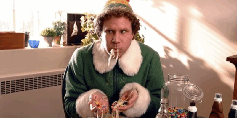 Buddy the Elf Pasta