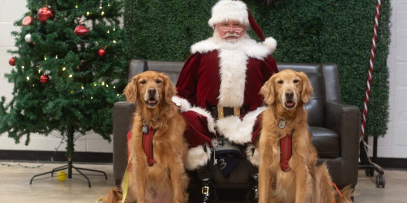 Pet Photos with Santa at Raleigh Brewing