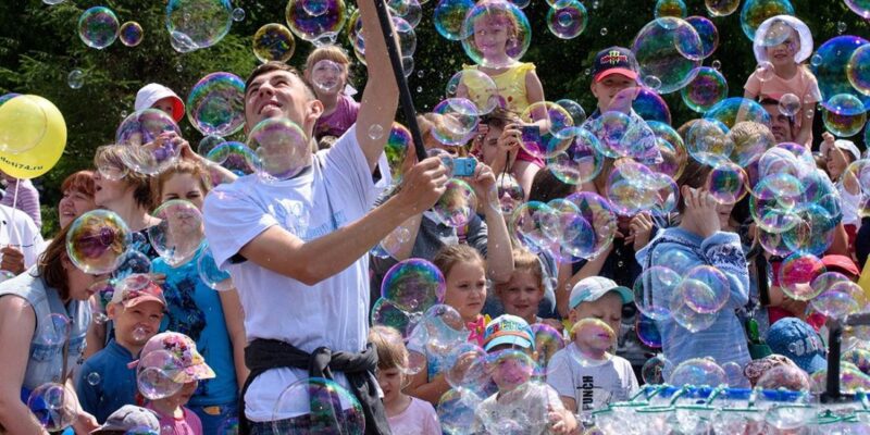 Bubble Festival at Dix Park