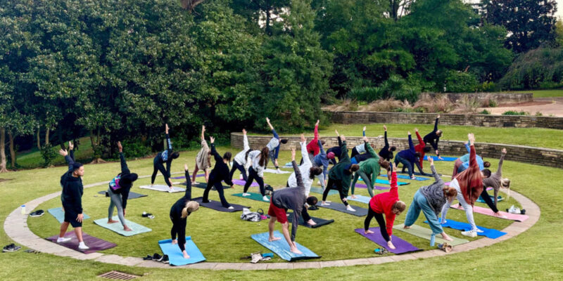 Outdoor Yoga Raleigh with Yoga Explorer